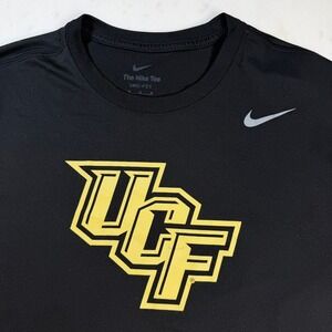 Nike UCF Knights Mens Medium Black Dri-FIT Long Sleeve Performance T-Shirt